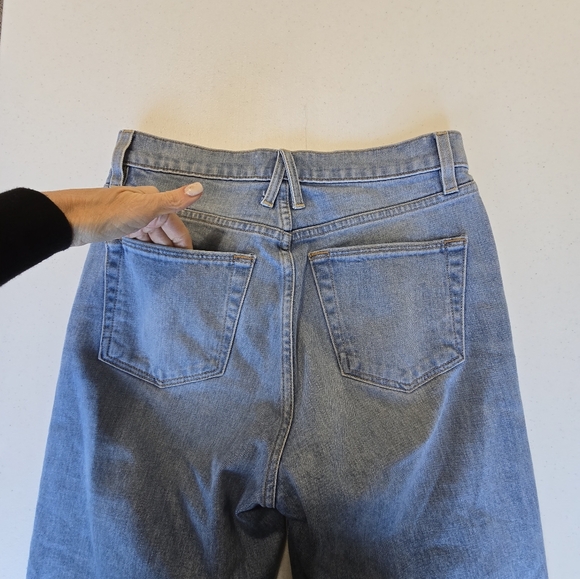 SLVRLAKE London High-rise Straight-leg Organic Jeans Blue Women's 28 - Picture 13 of 13